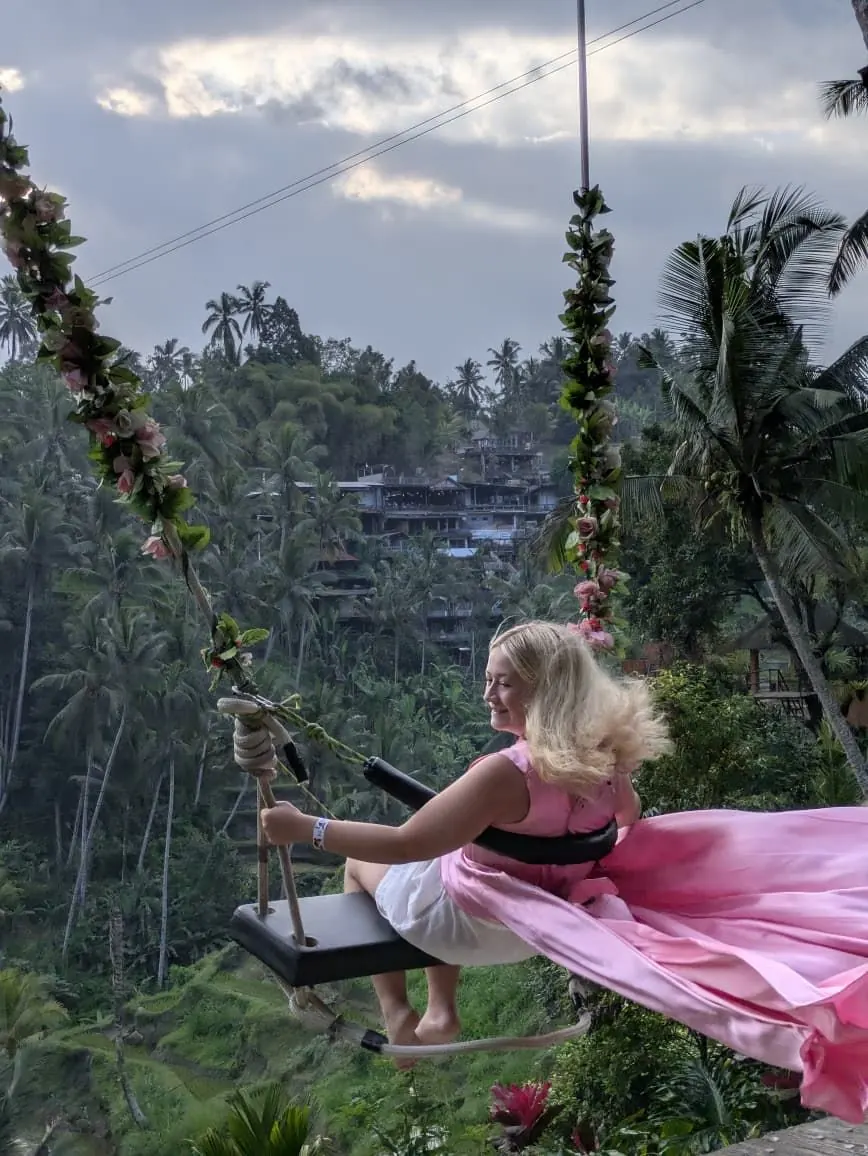 Bali Swing over the jungle