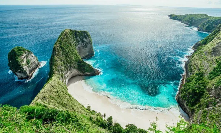 Kelingking beach on Nusa Penida