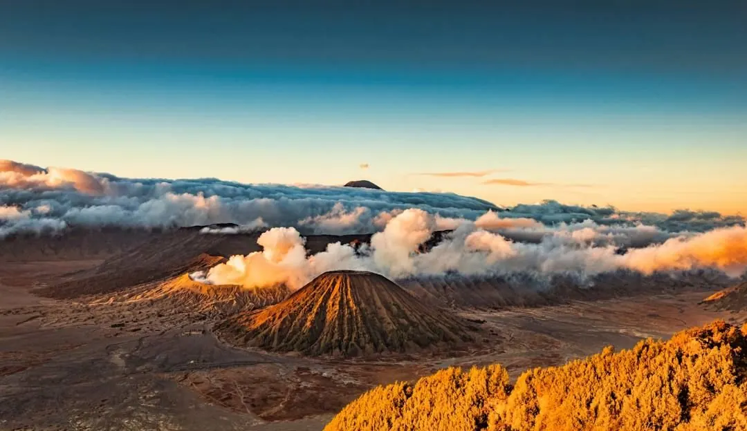 Mount Bromo at sunrise