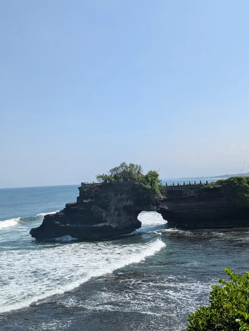 The coast near Tanah Lot